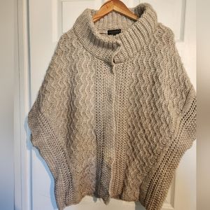 Paola Manfredi Chunky Knit Short Sleeve Sweater Size Small